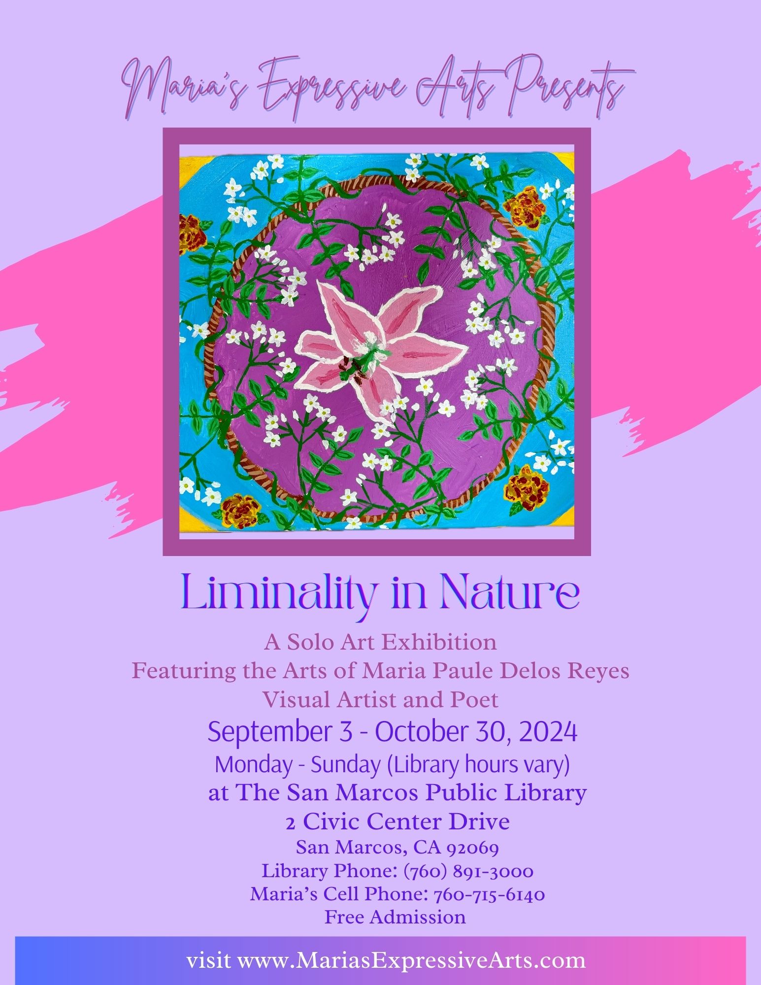 Marias-art-exhibition-flyer